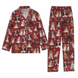 Cavalier King Charles Spaniel Christmas Pajamas Set