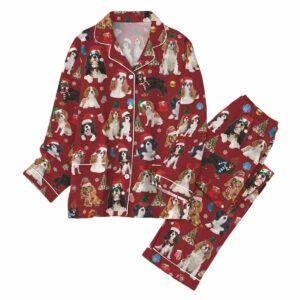 Cavalier King Charles Spaniel Christmas Pajamas Set