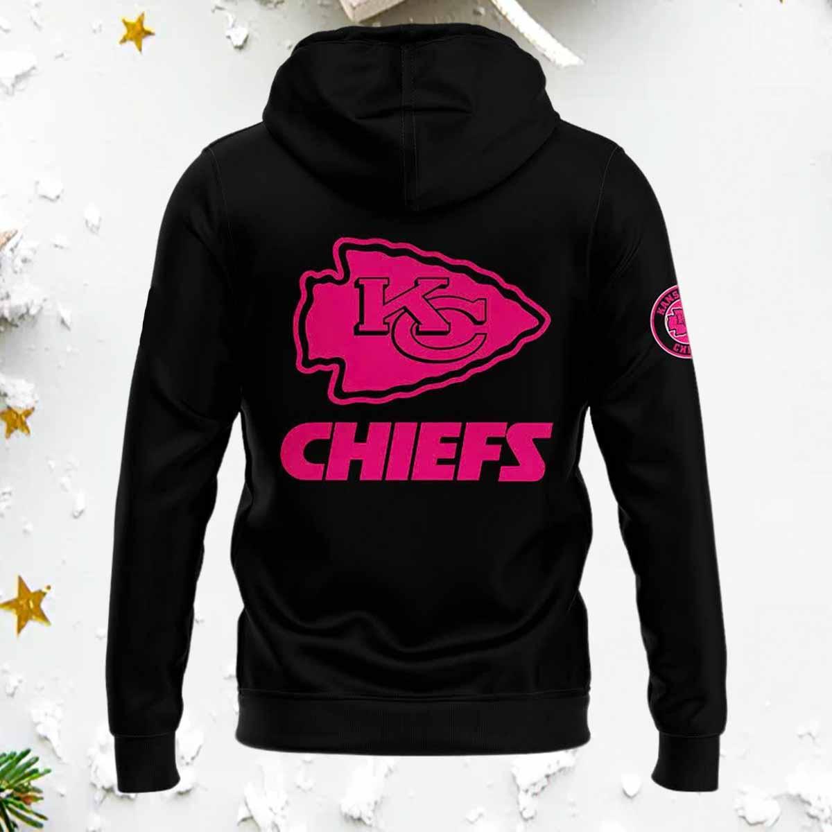 Chiefs 2024 Breast Cancer Awareness Month Hoodie Chiefs 2024 Breast Cancer Awareness Month Hoodie