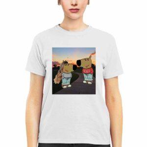 Chill Guy And Chill Girl Meme Shirt