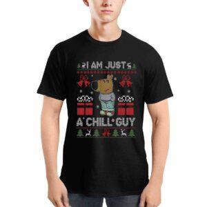 Chill Guy I Am Just A Chill Guy Christmas Sweatshirt