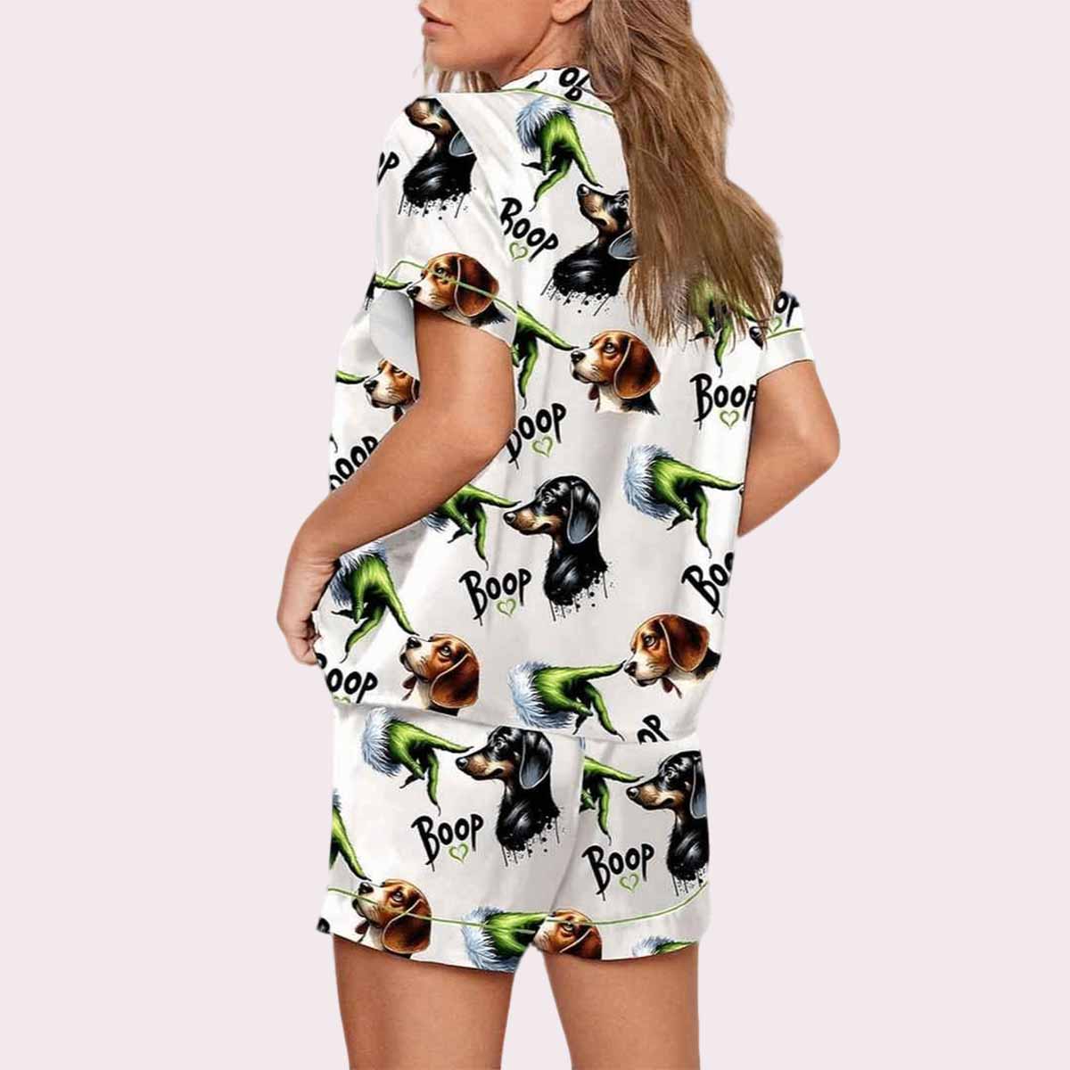 Christmas Boop Dog Pajama Set Christmas Boop Dog Pajama Set