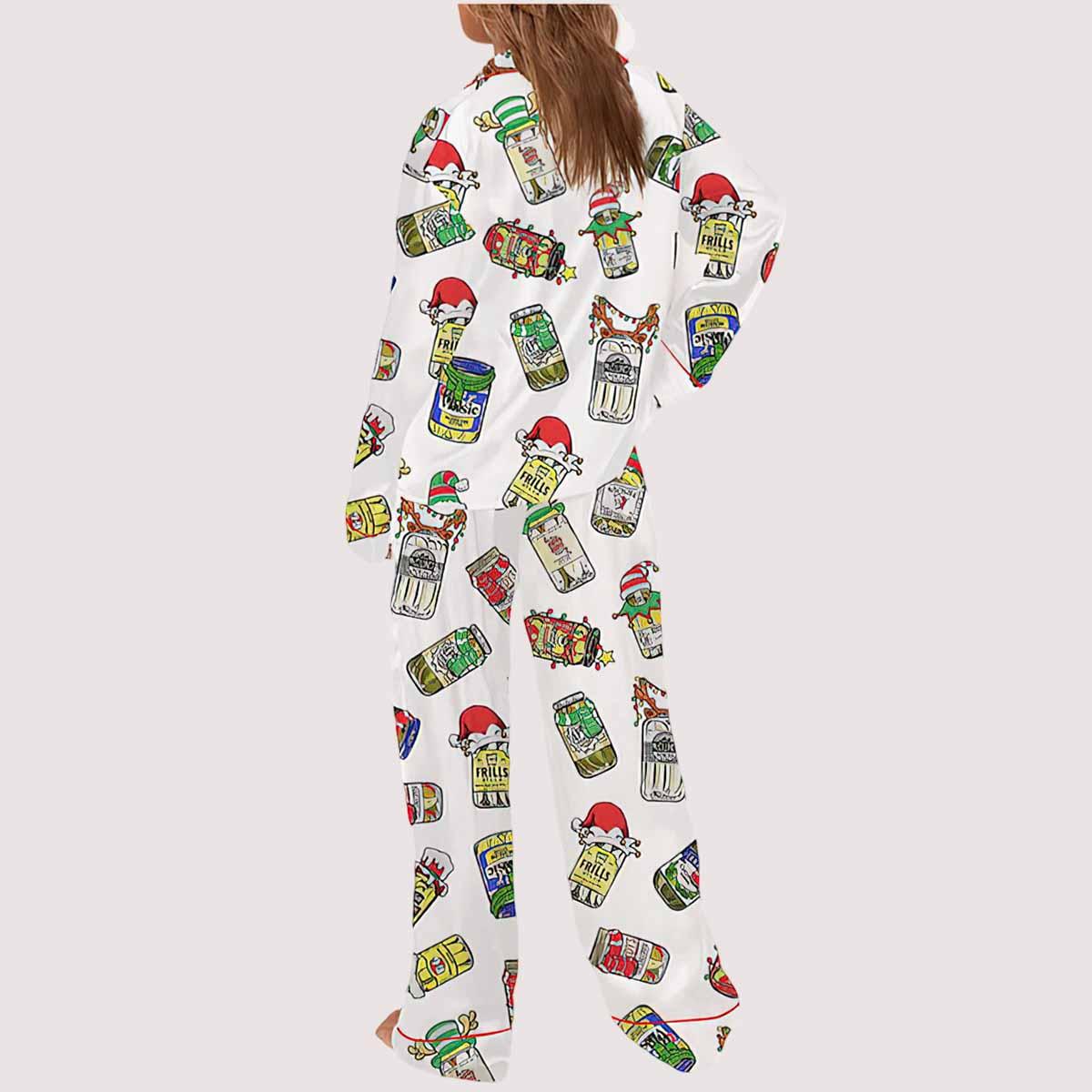 Christmas Canned Pickles Pajama Set Christmas Canned Pickles Pajama Set