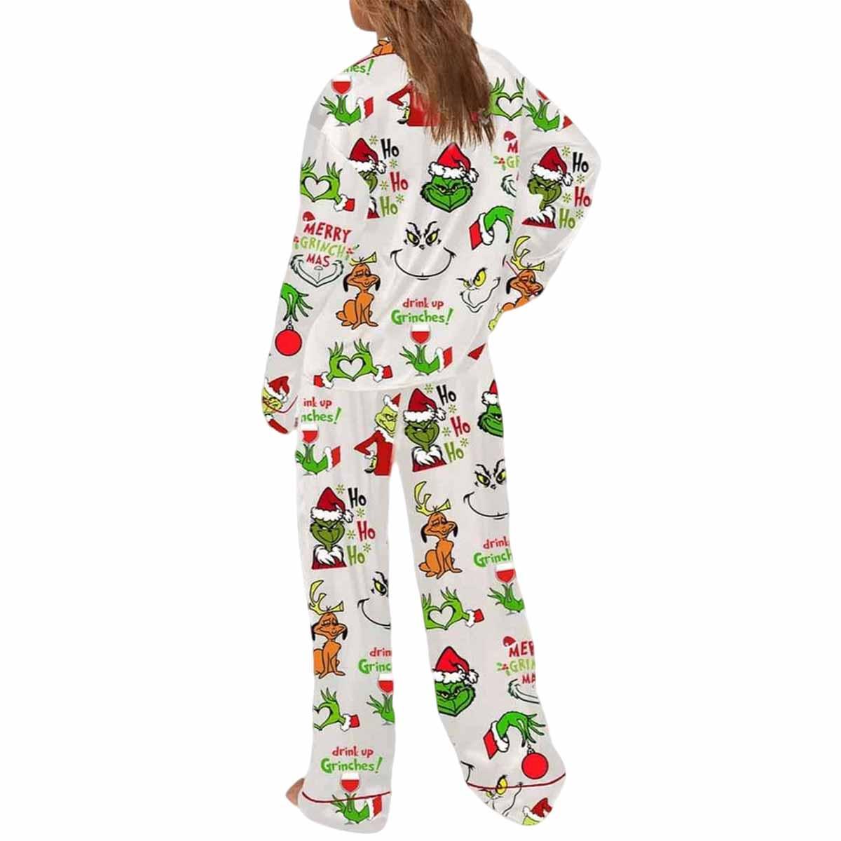 Christmas Grnch Pajama Set Christmas Grnch Pajama Set