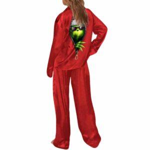 Christmas Grnch Zip Pajama Set 1 Christmas Grnch Zip Pajama Set