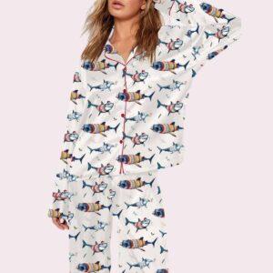 Christmas Shark Pajama Set Christmas Shark Pajama Set