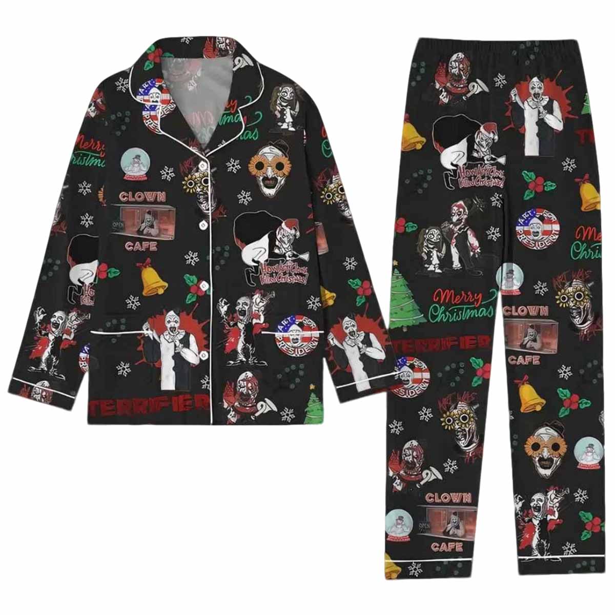 Christmas Terrifier Pajama Set Christmas Terrifier Pajama Set