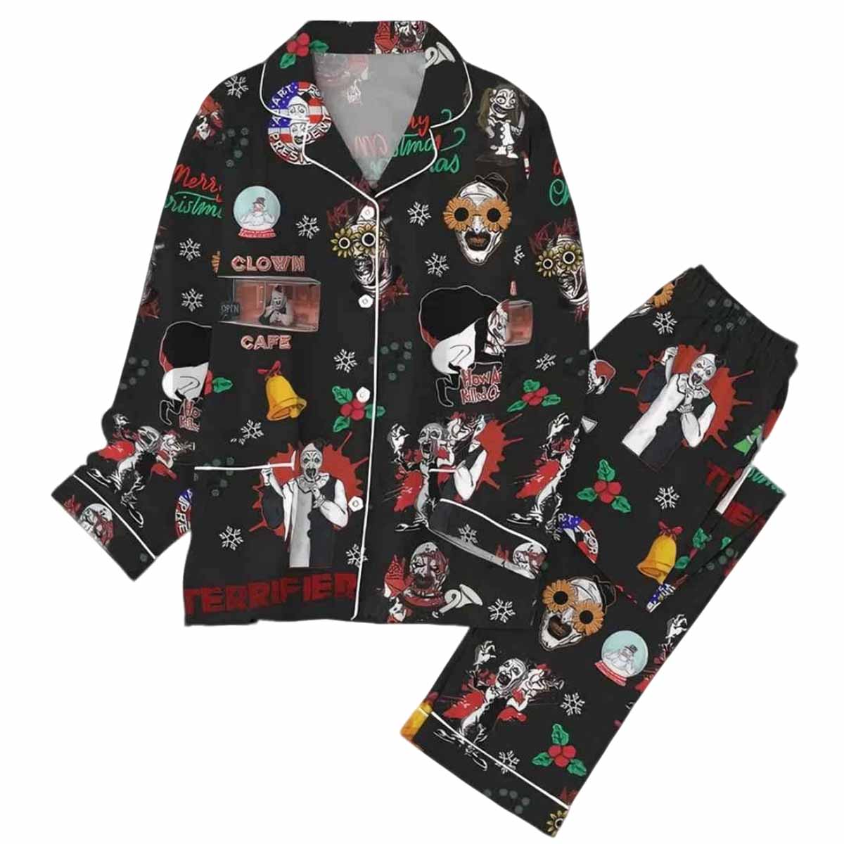 Christmas Terrifier Pajama Set Christmas Terrifier Pajama Set