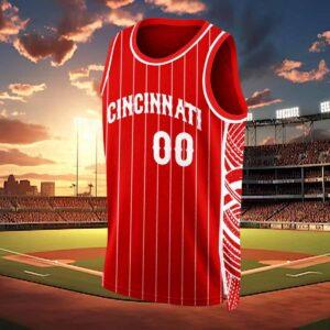 Cincy Reds Basketball Jersey