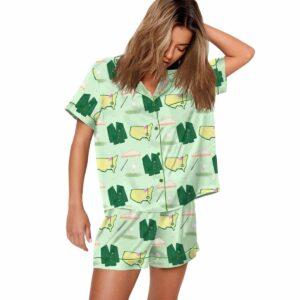 Coat And Sport Graphic Pajama Set Coat And Sport Graphic Pajama Set