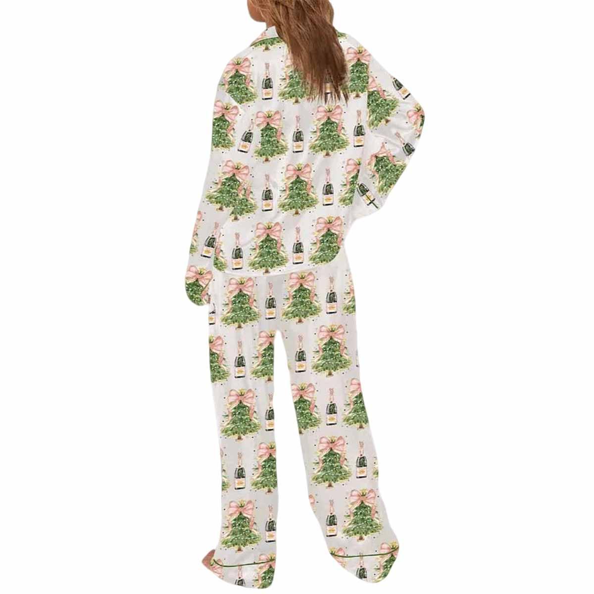 Coquette Glitter Christmas Tree Pajama Set Coquette Glitter Christmas Tree Pajama Set