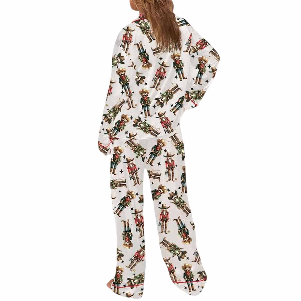 Cowboy Nutcracker Christmas Pajama Set Cowboy Nutcracker Christmas Pajama Set