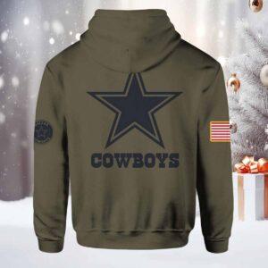Cowboys Camo 2024 Salute To Service Hoodie