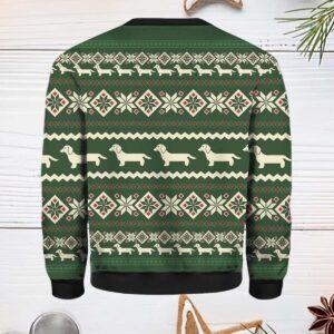Dachshund Life Is Wienderful Ugly Christmas Sweater