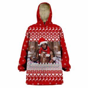 Diddy Oil Christmas Hoodie Blanket