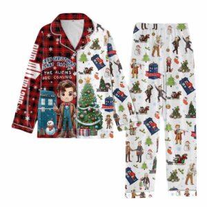 Doctor Who Christmas Pajama Set