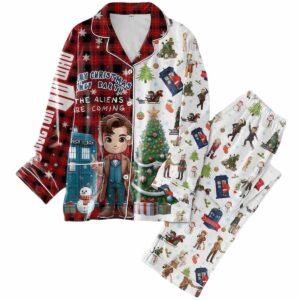 Doctor Who Christmas Pajama Set 1 Doctor Who Christmas Pajama Set