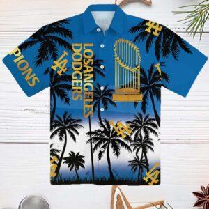 Dodgers 2024 World Series Champions Hawaiian Shirt