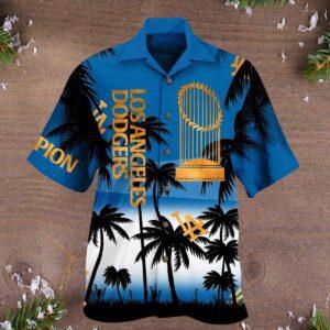 Dodgers 2024 World Series Champions Hawaiian Shirt