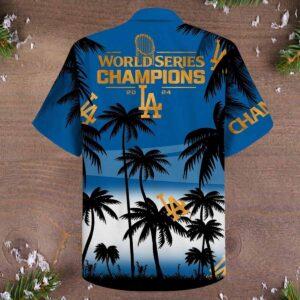 Dodgers 2024 World Series Champions Hawaiian Shirt