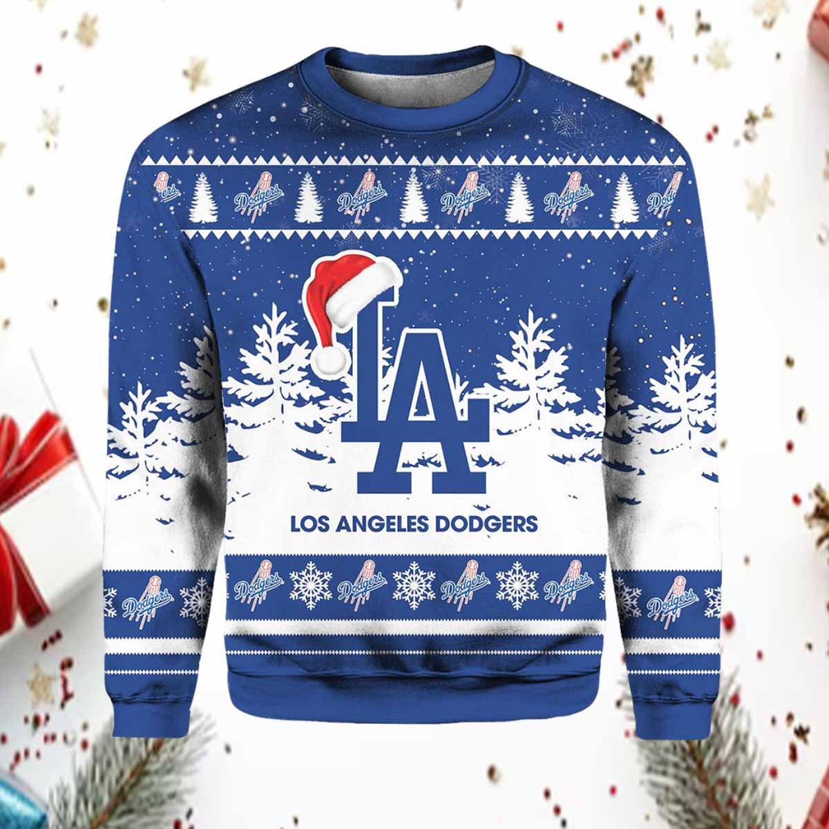 Dodgers Special Christmas Ugly Christmas Sweater Dodgers Special Christmas Ugly Christmas Sweater