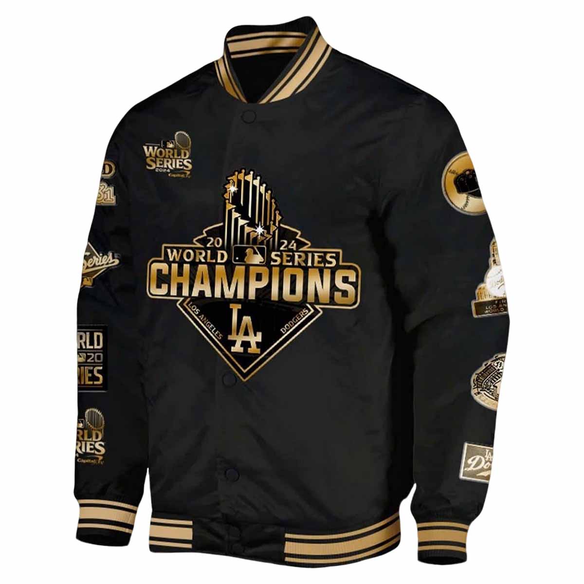 Dodgers World Series Champions 2024 Baseball Jacket Dodgers World Series Champions 2024 Baseball Jacket