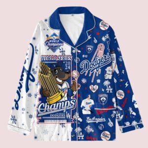 Dodgers World Series Champs 2024 Pajama Set
