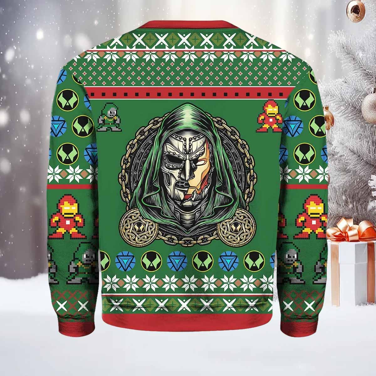 Dr Doom I Hate You 3000 Ugly Christmas Sweater Dr Doom I Hate You 3000 Ugly Christmas Sweater