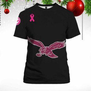 Eagles 2024 Breast Cancer Awareness Month Hoodie Eagles 2024 Breast Cancer Awareness Month Hoodie