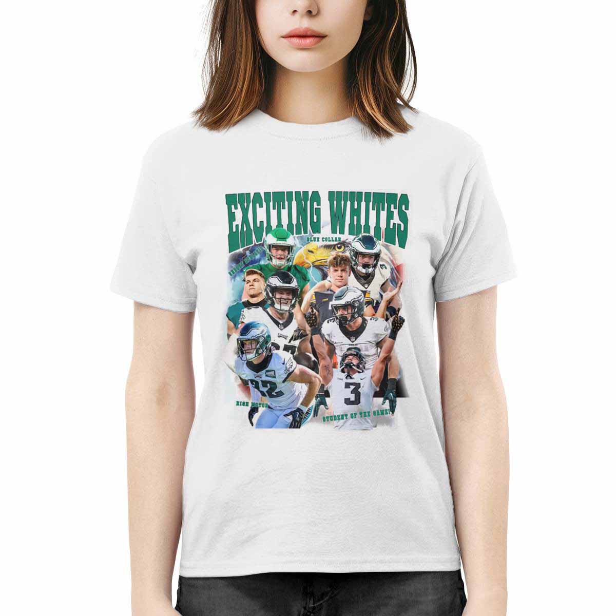 Eagles Exciting Whites Hoodie Eagles Exciting Whites Hoodie