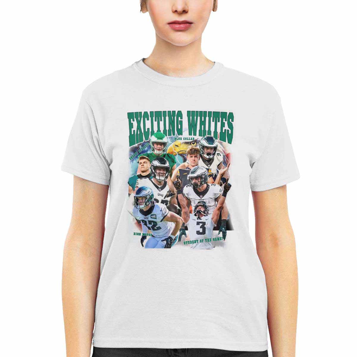 Eagles Exciting Whites Hoodie Eagles Exciting Whites Hoodie