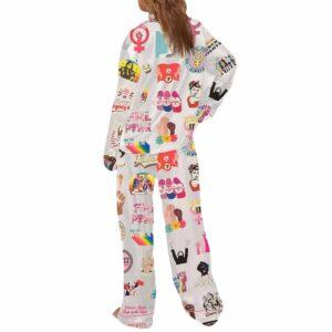 Feminist Girl Power Sorority Woman Pajama Set