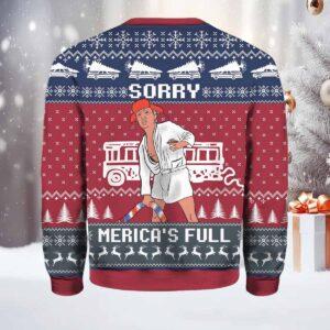 Funny Shitters Full Donald Trump Ugly Christmas Sweater