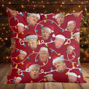 Funny Trump Face Ugly Pillow Funny Trump Face Ugly Pillow