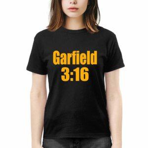 Garfield 3 16 Fck Mondays Eat Lasagna Shirt