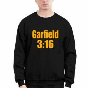 Garfield 3 16 Fck Mondays Eat Lasagna Shirt