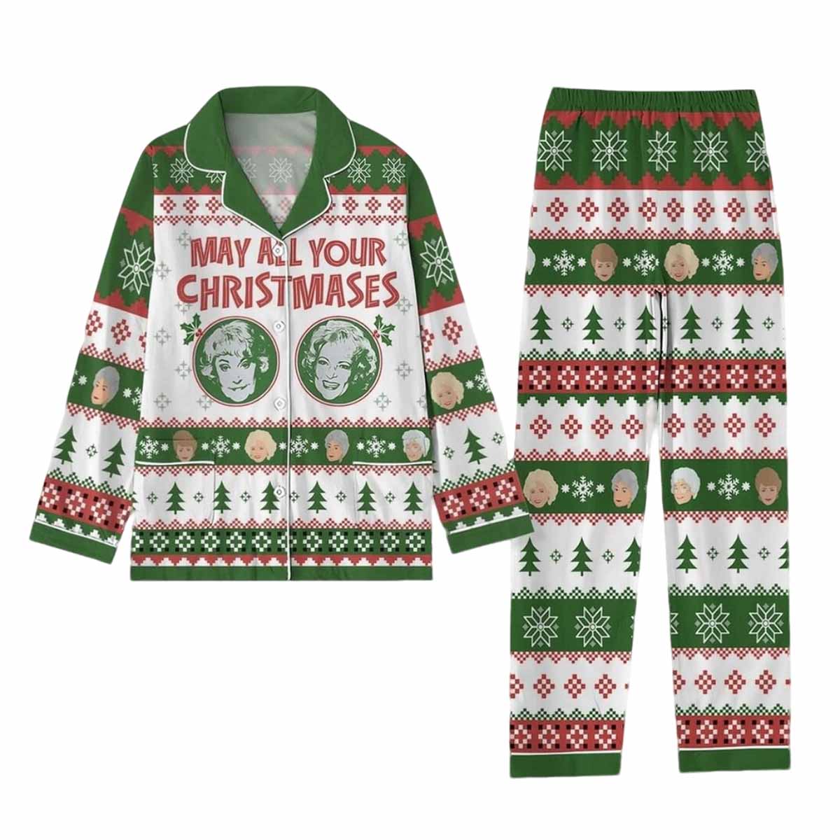 Golden Girls May All Your Christmases Pajama Set Golden Girls May All Your Christmases Pajama Set