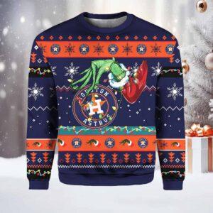 Grnch Astros Ugly Christmas Sweater Grnch Astros Ugly Christmas Sweater