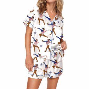 Gymnastics Champion Satin Pajama Set