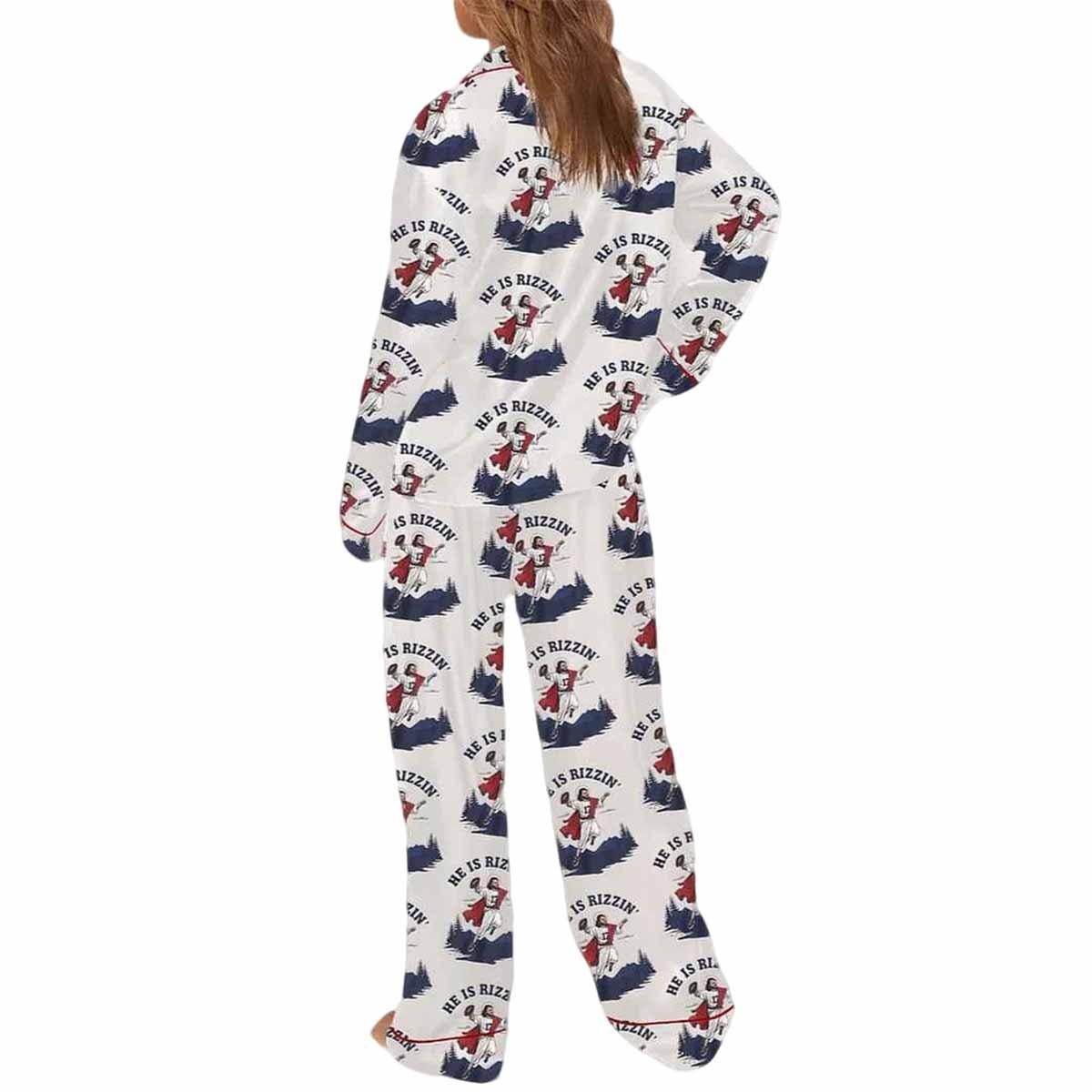 He Is Rizzin Jesus Pajama Set He Is Rizzin Jesus Pajama Set