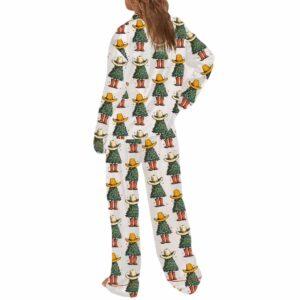 Howdy Christmas Western Christmas Tree Pajama Set