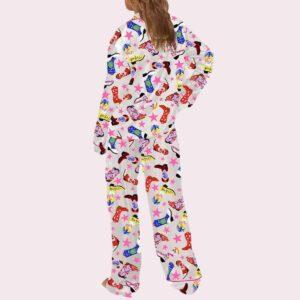 Howdy Holidays Cowboy Boot Pajama Set 1 Howdy Holidays Cowboy Boot Pajama Set