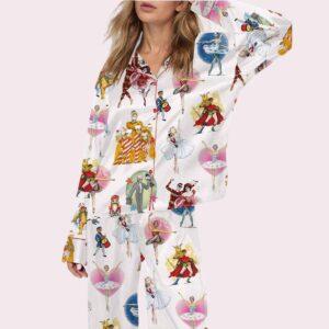 In My Nutcracker Mom Era Satin Pajama Set In My Nutcracker Mom Era Satin Pajama Set