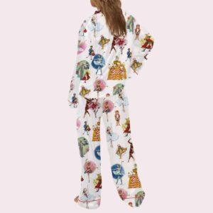 In My Nutcracker Mom Era Satin Pajama Set