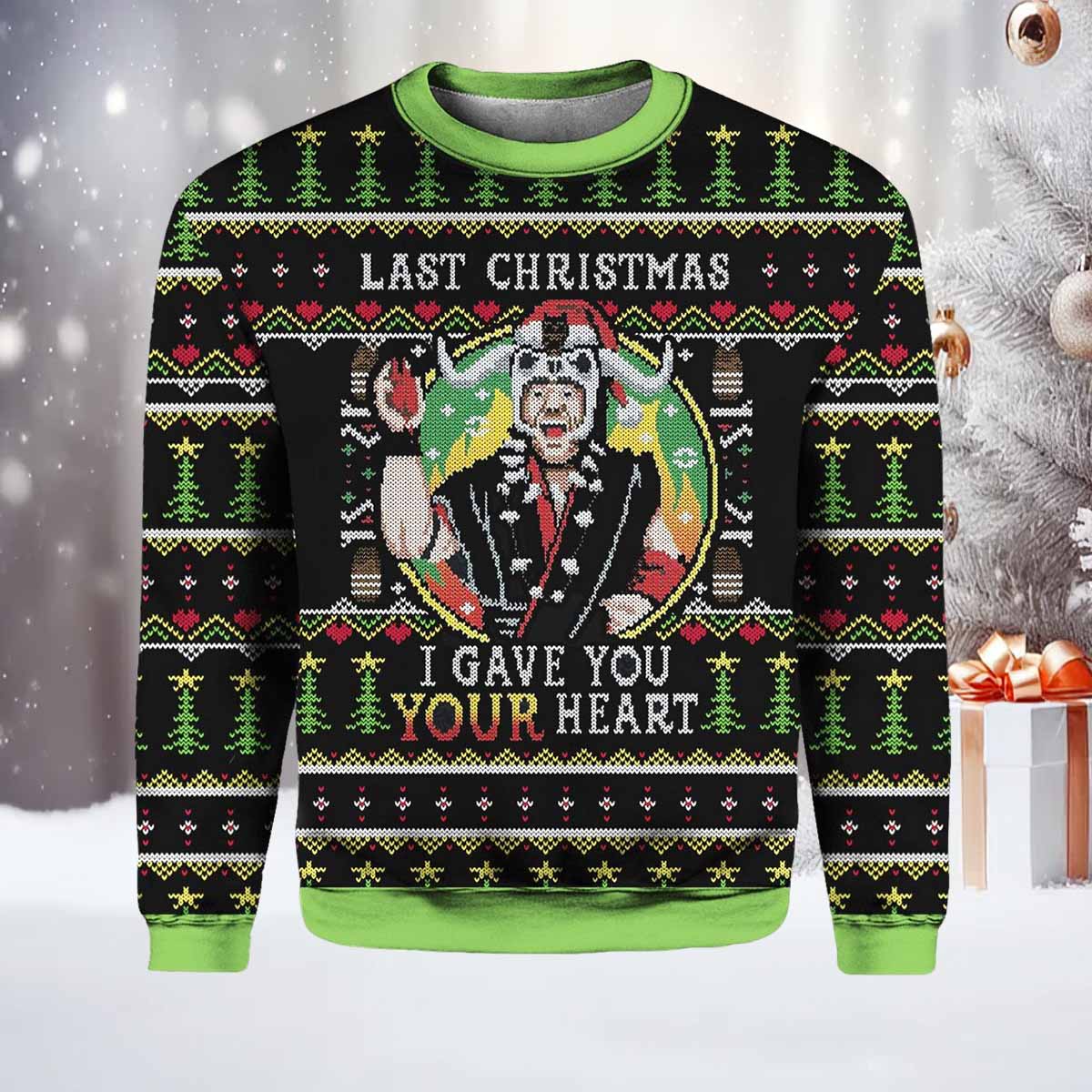 Indiana Jones Last Christmas I Gave You Your Heart Ugly Sweater Indiana Jones Last Christmas I Gave You Your Heart Ugly Sweater