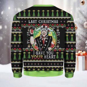 Indiana Jones Last Christmas I Gave You Your Heart Ugly Sweater 1 Indiana Jones Last Christmas I Gave You Your Heart Ugly Sweater