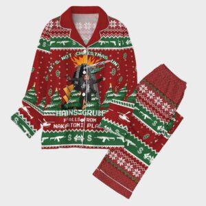 It’s Not Christmas Until Hans Gruber Falls From Nakatomi Plaza Pajama Set