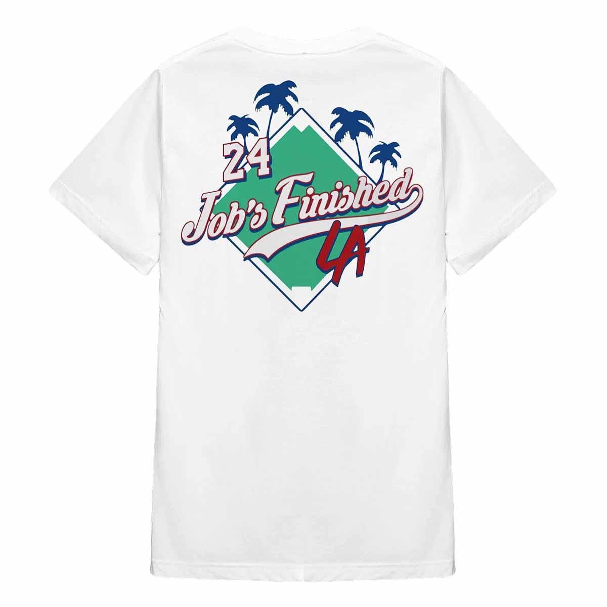 Jack Flaherty Dodgers 24 Job’s Finished Shirt Jack Flaherty Dodgers 24 Job’s Finished Shirt