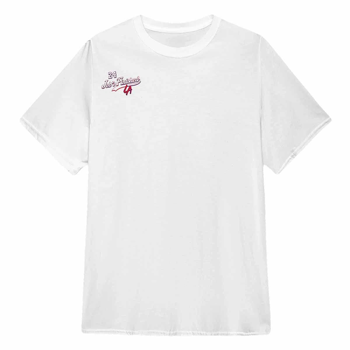 Jack Flaherty Dodgers 24 Job’s Finished Shirt Jack Flaherty Dodgers 24 Job’s Finished Shirt