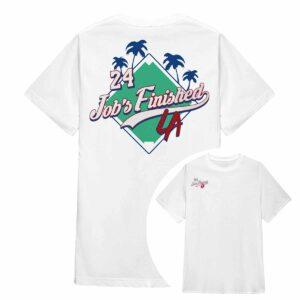 Jack Flaherty Dodgers 24 Job's Finished Shirt